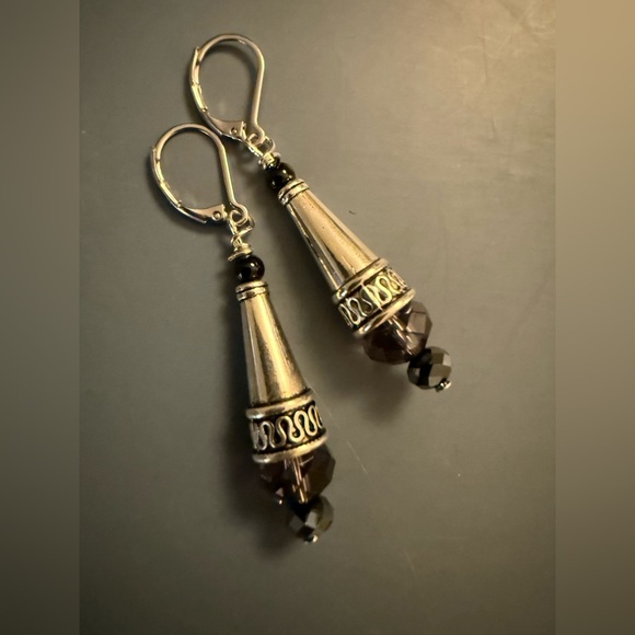 Deco Jojo Jewels Jewelry - Elegant Silver Earrings by Gypsy Jojo